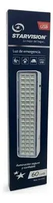 LUZ DE EMERGENCIA DE 60 LED - STARVISION - SV-060 / SV060