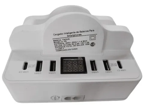 MULTICARGADOR ICHARGE YX-F6 - YAXUN //YX  F6