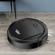 ROBOT LIMPIADOR DE PISO NEGRO