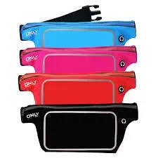 SPORTBELT MOD 04 - CINTO + PORTA CELULAR - ROJO