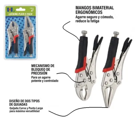 SET DE PINZA DE BLOQUEO X 2 / KR0033