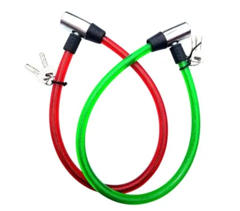 CANDADO / LINGA PARA MOTO EN COLORES