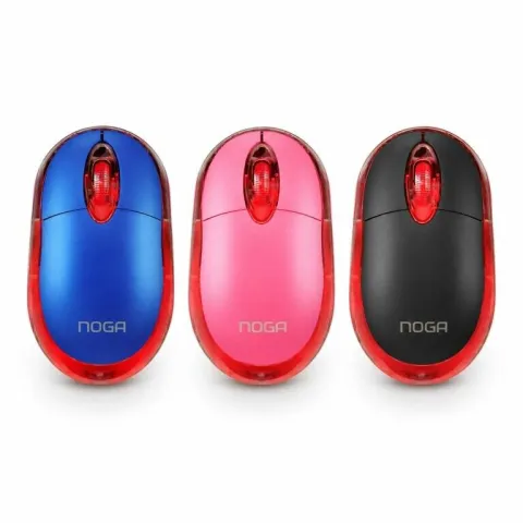 MOUSE CON CABLE - NOGA 611 / COLORES VARIOS
