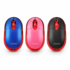 MOUSE CON CABLE - NOGA 611 / COLORES VARIOS