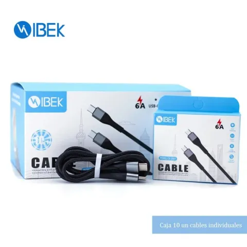 CABLE USB IBEK - TIPO C A TIPO C  - CB2607 / CB-2607