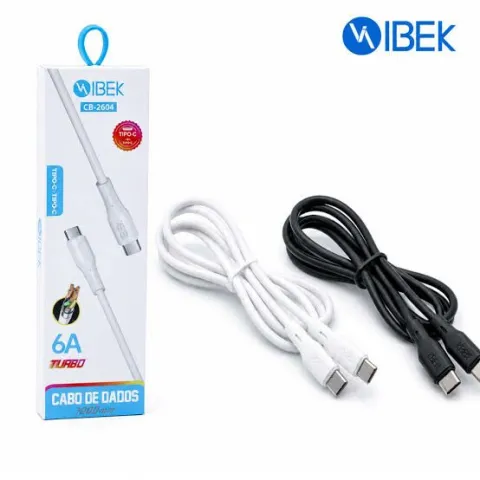 CABLE USB IBEK - TIPO C A TIPO C  - CB2604 / CB-2604
