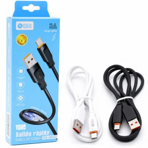 CABLE USB IBEK - TIPO C - CB26322 / CB-26322