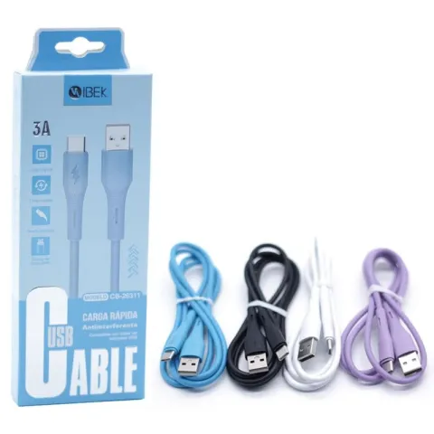 CABLE USB IBEK - TIPO C - CB26311 / CB-26311