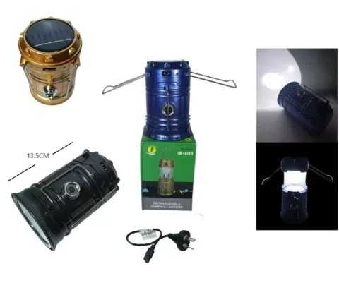 LINTERNA CAMPING FAROL SOLAR MELECH-343 / 343