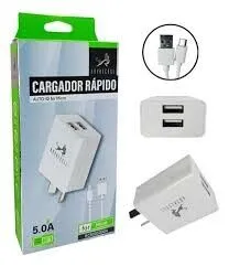 CARGADOR ROYAL TIPO C - 5A - 2 USB CABLE DESMONTABLE - RC5005000A