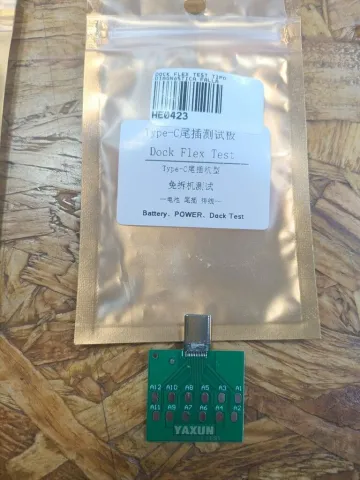 DOCK FLEX TEST TIPO C DIAGNÓSTICA FALLA