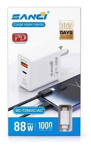 CARGADOR SANCI - SC-T2942C/AC - 2942