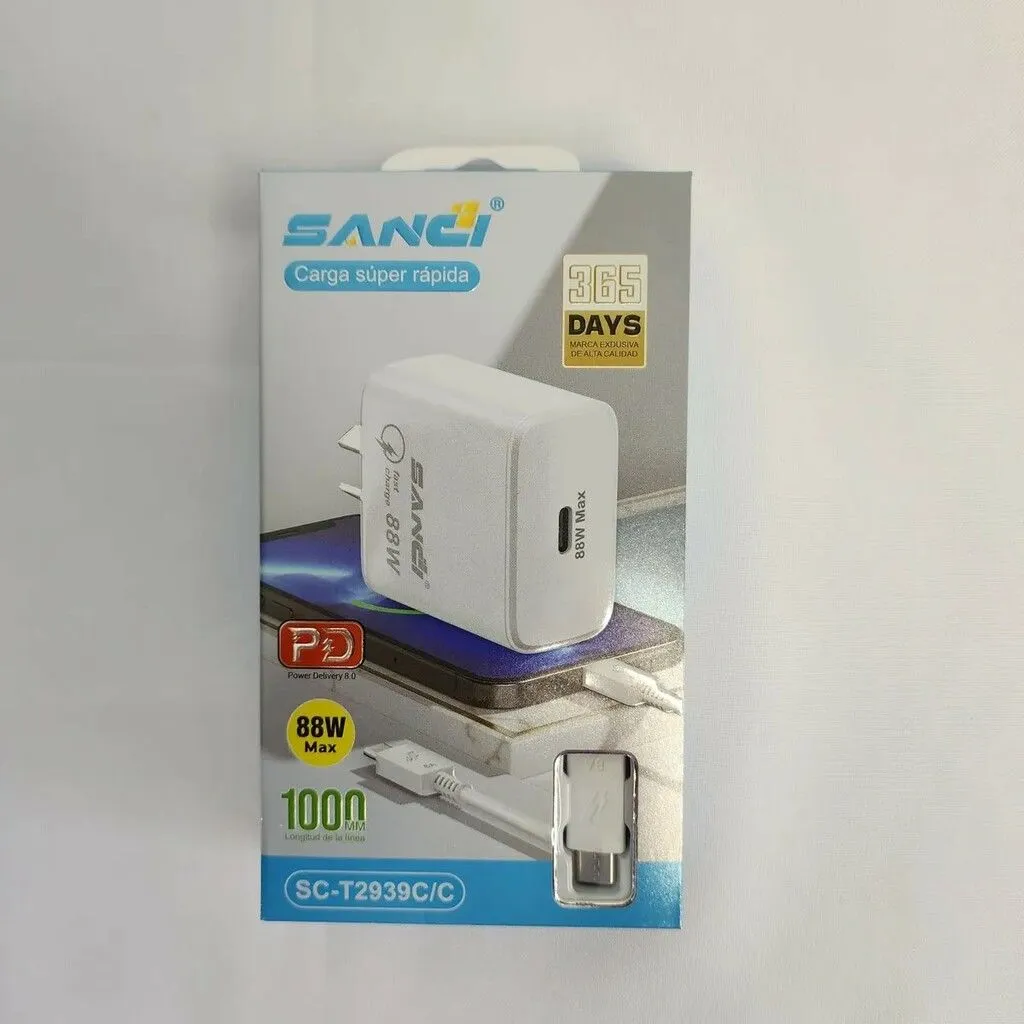 CARGADOR SANCI 88W - TC A TC - SC-T2939C/C - 2939