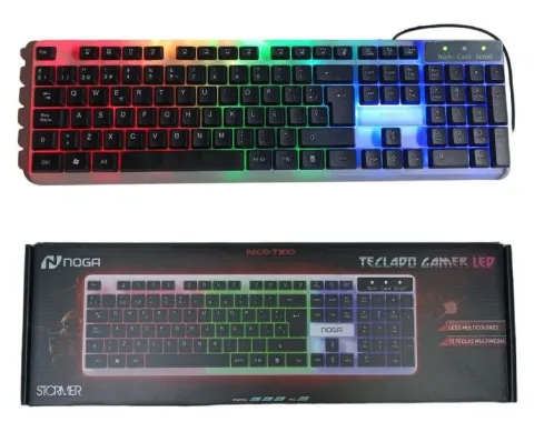TECLADO NOGA GAMER OFFICE RETROILUMINADO